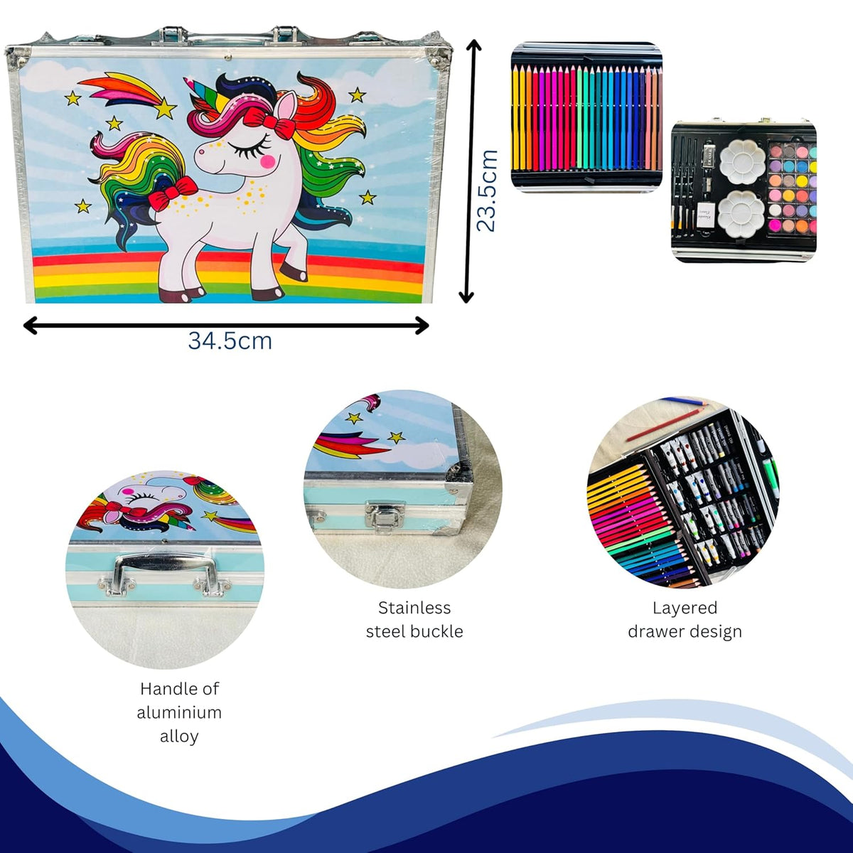 COLOURING KIT SUIT CASE