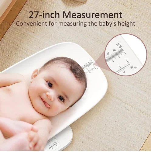 MCP Digital Baby Weighing Scale Infant And Adult Body Weight Upto 100kg With Baby Tray ( White)