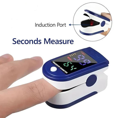 LK87 Digital Fingertip Pulse Oximeter, LED Display, SpO2 and Pulse Rate Monitor