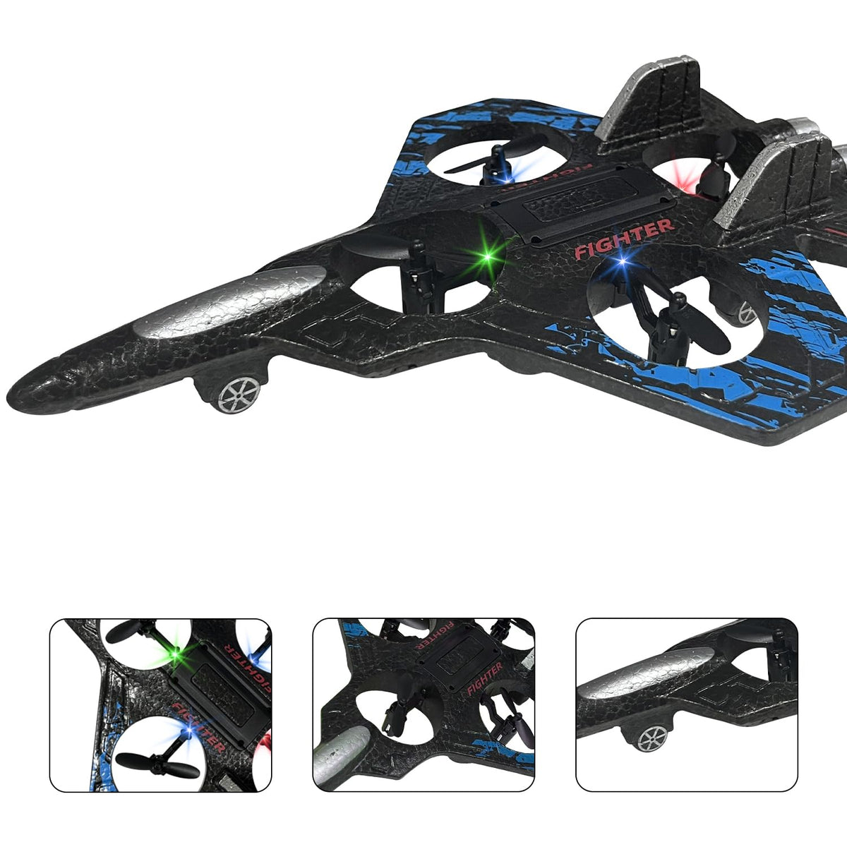 X33 Fighter Aircraft Drone - Remote Control Quadcopter