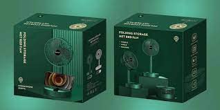 Green fan