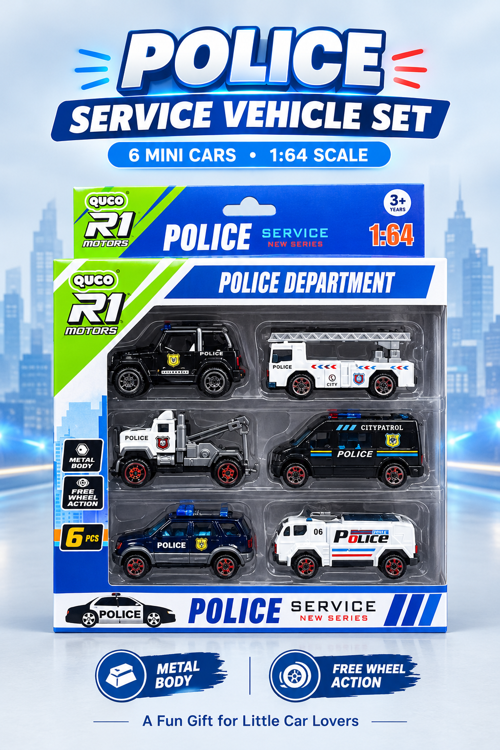 Mini Car Set – 6-Piece Collection