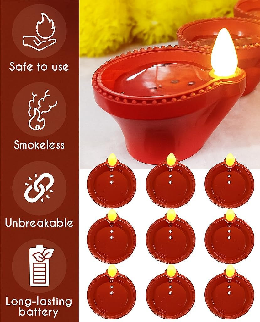 Water Led Diya
