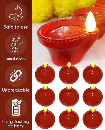 Water Led Diya